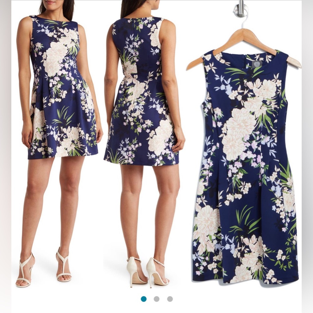 Women’s Vince Camuto Floral Print Dress, size 6